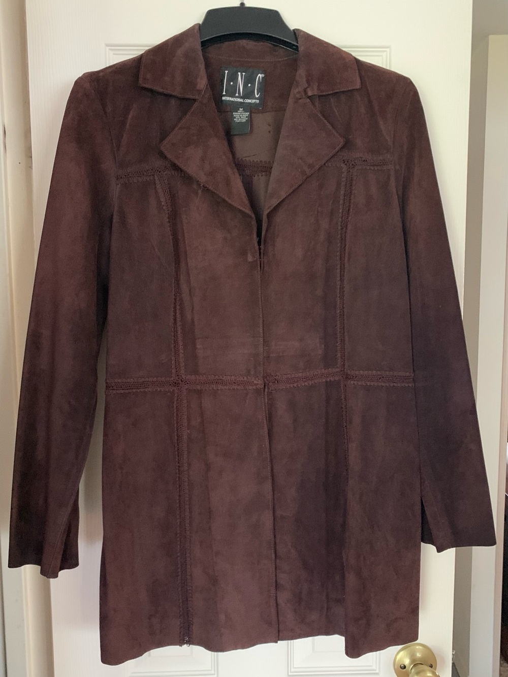 Brown Suede INC Jacket.